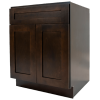 Base Cabinet - Double Door and Single Drawer-ESPRESSO SHAKER