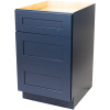 Imperial Blue - Three Drawer Base Cabinet